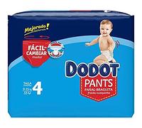 DODOT Baby Diaper Pants, Size 4, 33 Diapers Black