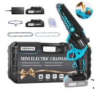 DODOWIN Mini Chainsaw 6 Inch, Electric Chainsaw Cordless, Handheld Battery Saw for Wood Working Tree Cutting, Dad Gifts for Fathers Day from Daughter, Gardening Gifts for Men Him Husband Birthday