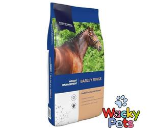 Dodson & Horrell Barley Rings 15kg HORSE / PONY FOOD FEED with Linseed