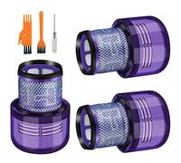 DODUOS 3PCS V11 Filter for Dyson, Replacement Filters for Dyson V11 V15 SV14 Absolute Animal Detect Torque Drive with Cleaning Brush, Washable V11 Vacuum Filter Replacements Parts # DY-970013-02