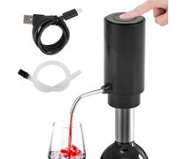DODUOS Automatic Electric Wine Aerator, Electric Wine Dispenser, Electric Wine Decanter Wines Aerator Pourer Decanter Rechargeable, Enhances Flavor & Aroma of Red & White Wines