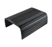 DODUOS Sofa Arm Tray Foldable Armchair Tray,Wooden Sofa Arm Table,Non-Slip Couch Arm Table,Felt With Base to Protect Furniture for Drinks Remote Snacks Phone Magazine,Black(34.5 x 43.5 x 1 cm)