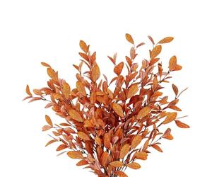DODXIAOBEUL Fall Decorations for Home 4Pcs Artificial Fall Olive Branches for Vases 27'' Faux Silk Fall Leaves Olive Branch for Autumn Weddings Party Floral Arrangement Table Centerpieces