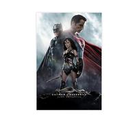 doegka 2021 Comic Movies Justice League Wonder Woman Superman And Batman 2 Canvas Poster Canvas Poster Wall Art Decor Print Picture Paintings for Living Room Bedroom Decoration 08x12inch(20x30cm)