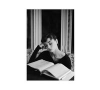 doegka Actor Audrey Hepburn Canvas Poster Bedroom Decor Landscape Office Room Decor Gift 12x18inch(30x45cm)