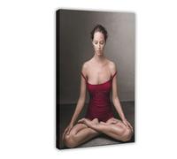 doegka Exclusive Art Sexy Supermodel Christy Turlington Poster 27 Canvas Poster Bedroom Decor Landscape Office Room Decor Gift 12x18inch(30x45cm)