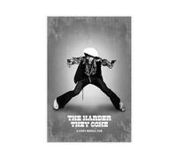 doegka The Harder They Come Crime Movie Cover Poster Canvas Poster Bedroom Decor Landscape Office Room Decor Gift 24x36inch(60x90cm)