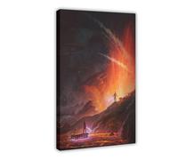 doegka The High Ground Episode III - Revenge of The Sith Canvas Poster Wall Art Decor Print Picture Paintings for Living Room Bedroom Decoration 16x24inch(40x60cm)
