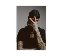 doegka Top Rapper Central Cee Art Posters 7 Canvas Poster Bedroom Decor Landscape Office Room Decor Gift 12x18inch(30x45cm)