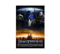 doegka Transformers 2007 Science Fiction Action Film Dormitory Bedroom Wall Art Deco Poster Canvas Poster Bedroom Decor Landscape Office Room Decor Gift 12x18inch(30x45cm)