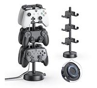 doenci 3 Levels Gaming Controller Holder & Headphone Stand with Suction Cup Base for PS5, PS4, Nintendo Switch & Xbox