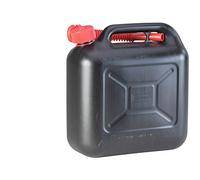 Dönges 10l plastic gas can, black TÃœV/GS/UN-approved