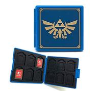 doepeBAE Game Card Case for Nintendo Switch,Portable Game Card Holder,Hard Shell Game Card Storage Case,Large Capacity Switch Game Card Organizer with 12 Card Slots (Z Blue)