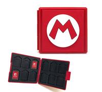 doepeBAE Game Card Case for Nintendo Switch,Portable Game Card Holder,Hard Shell Game Card Storage Case,Large Capacity Switch Game Card Organizer with 12 Card Slots (M Red)