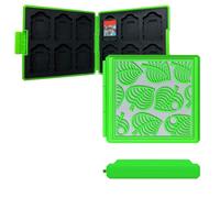doepeBAE Switch Game Card Case, 12-Slot Compact Holder for Game and Micro SD Cards, Waterproof Travel Organizer, Hard Shell Protective Box for Console Accessories (A07)
