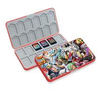doepeBAE Switch Game Card Case Compatible with Nintendo Switch,Game Card Storage Holder,New Portable Thin Card Protection Case with 24 Game Card Slots and 24 TF Card Slots (A)