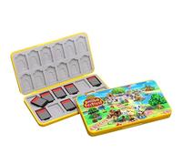 doepeBAE Switch Game Case, Switch Game Holder, Switch Game Card Case, 24 Game Card Slots and 24 Micro SD Card Slots, Silicone Lining, Magnetic Design (24L)
