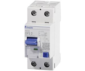 Doepke 09124901 DFS4 RCCB 4-Pin 25A 0.03A Protects Against Fault C...