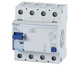 Doepke FI Switch DFS4 040-4/0.03-A Residual Current Circuit Breaker 4014712090064