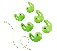 Doeplex 3-Pairs Swimming Ear Plugs, Waterproof Ear Plugs for Adult and Teens 14+, Perfect for Swimming, Surfing, Diving and Other Water Activities, Small/Medium/Large Size, Green (Green)