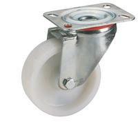 Dörner + Helmer 728141 Caster with Plate - White