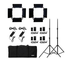 DÖRR DLP-1000 RGB Kit 2 LED Torches + Feet + Bag