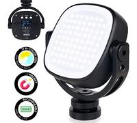 Dörr LED Continuous Light, Video Light, 77 Bi-Colour LEDs, Battery, Super Flexible, Aluminium Housing, Swivel Frame, Magnetic Hot Shoe