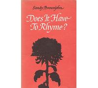 Does It Have To Rhyme?: Teaching Children to Write Poetry