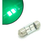 Does not apply 31MM-G Green 4 LED Interior Festoon 31mm C5W 269 Light Bulb