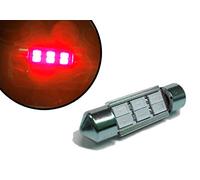 Does not apply 6 LED Interior Festoon 36mm C5W 239 C5W Bulbs - Red