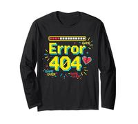 Does Not Compute 404 Programming Language IT Tech Savy Long Sleeve T-Shirt