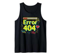 Does Not Compute 404 Programming Language IT Tech Savy Tank Top