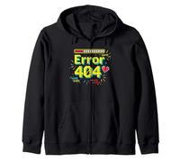 Does Not Compute 404 Programming Language IT Tech Savy Zip Hoodie