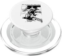 Does The Bicycle Make Women Cruel? Feminist Cyclist PopSockets PopGrip for MagSafe