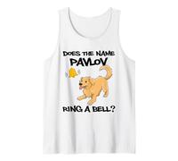 Does The Name Pavlov Ring A Bell Classical Conditioning Tank Top