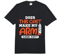 Does This cast Make My arm Look Fat - Broken Arm Comfort Colors Adult Heavyweight T-Shirt