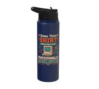 Does This Shirt Make Me Look Professionally Developed Stainless Steel Insulated Water Bottle