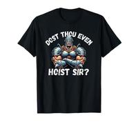 Does Thou Even Hoist Funny Gym Weight Lifting T-Shirt