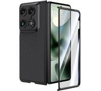 Doeshine for Motorola Razr Fold 2026 Case with Screen Protector, [Compatible with MagSafe], Ultra-Thin Anti-Slip Protective Full Body Phone Cover for Moto Razr Fold 5G 2026, Carbon Fiber