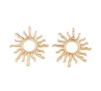 DOETYD 1 Pair 2Pcs Sunflower Earring