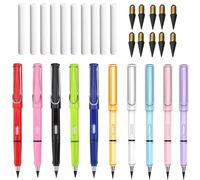 DOETYD 10pcs Infinity Pencils Durable Writing Everlasting Pencil Forever Inkless Pencil