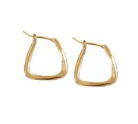 DOETYD 1Pair 2Pcs 14K Gold Hoop Huggie Earrings for Women,Small Hypoallergenic Sterling Silver Earrings