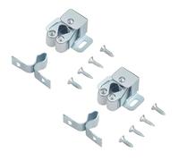 DOETYD 2 Pack Door Catch Stainless Steel Cupboard Latch Closet Catch for Cupboard Cabinet Wardrobe Door