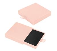 DOETYD 2 Pcs Jewelry Gift Box Pink Small gift Organiser Earrings Boxes for Storage Jewellery Necklace Earring Christmas Birthday gift wrapping