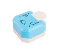 DOETYD 3-in-1 Corner Rounder Punch,Three Angles Rounded Edges Corner Cutter for Crafting,Card Making,Scrapbook Supplies&DIY(Blue)