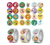 DOETYD 3 Volumes 1500pcs Stickers for Children Motivational Reward Stickers for Incentive Kids Potty Training Sticker Suitable for School Classroom