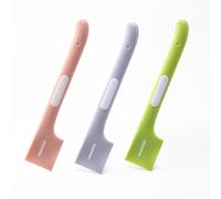 DOETYD 3pcs Pet Canning Spoon - Small Dog and Kitten Food Scoop With Long Handle - Stirring Spoon for Pet Supplies - TPR Material Feeder Open Cover