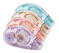 DOETYD 4 PCS Glue Roller 8mx8mm Double Sided Tape Dispenser Adhesive Glue Tape Roller Scrapbook Runner Tape Supplies for Crafting, Scrapbooking, Cards, Journal, Photo