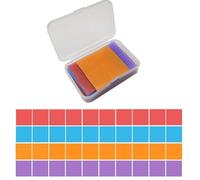 DOETYD 40 Pcs Diamond Art Painting Wax Squares 5D Square Diamond Painting Glue Clay Pads with Storage Box DIY for Arts Embroidery Cross-Stitch Gem Accessories