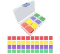 DOETYD 48 Pcs Diamond Art Painting Wax Squares 5D Square Diamond Painting Glue Clay Pads with Storage Box DIY for Arts Embroidery Cross-Stitch Gem Accessories